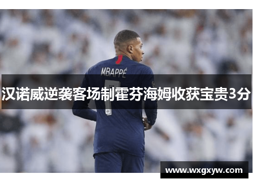 汉诺威逆袭客场制霍芬海姆收获宝贵3分